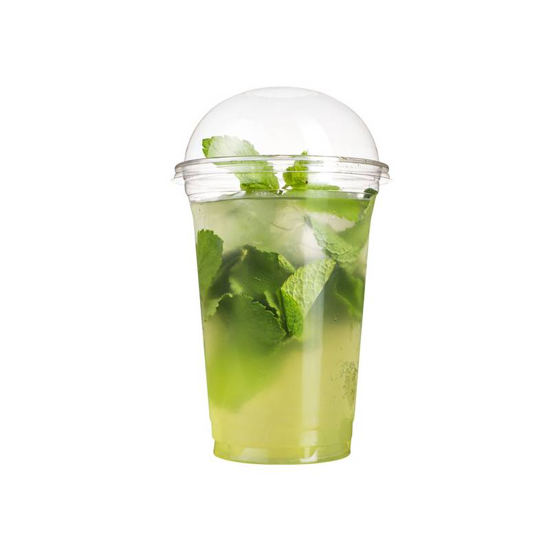 20 oz. Clear PET Customizable Plastic Cold Cup - 1000/Case