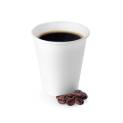8 oz. White Paper Coffee Cup - 1000/Case