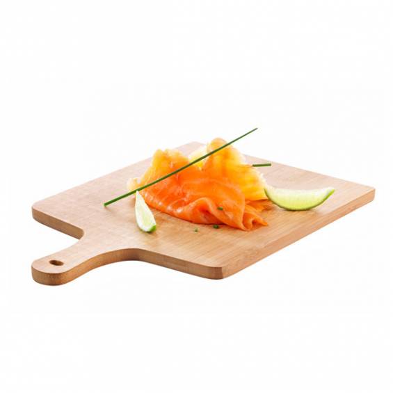 Natural Bamboo Reusable Serving Board 11.8 in. x 7.8 in. 10/Bag
