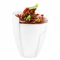 5 oz Kalei White Recyclable Mini Plastic Cup - 100/Case