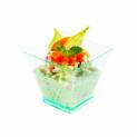 2 oz Square Sea Green Plastic Mini Kova Cup 400/Case