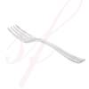 4" Clear Plastic Tasting Fork - 500/Box