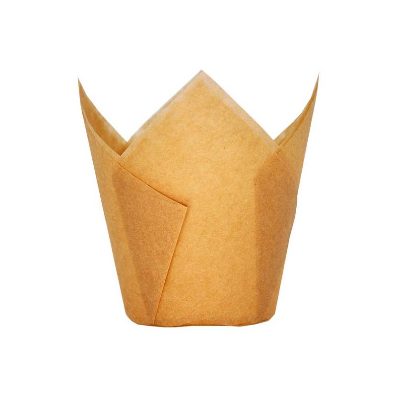 Natural Tulip Baking Cup 2" x 3.15" - 4000/Case