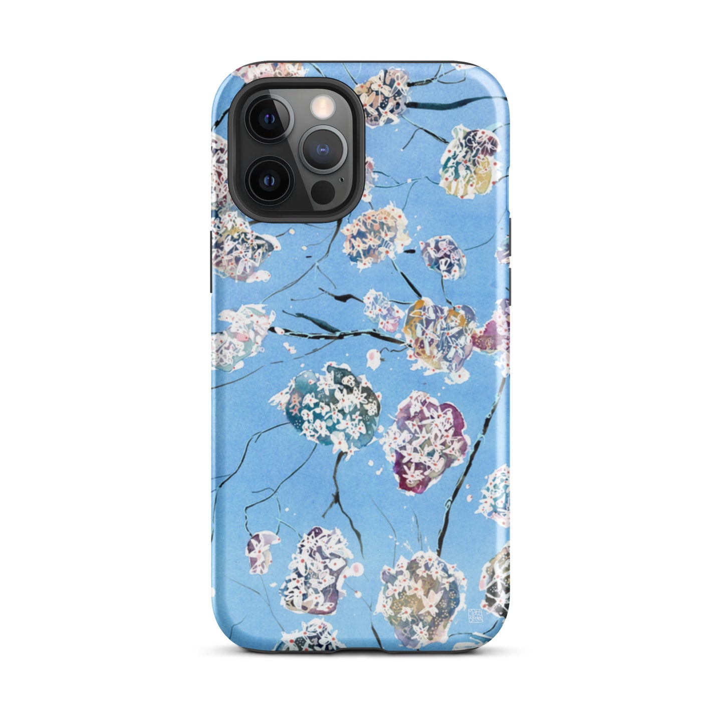 Tough Case for iPhone® - Apple Blossom and Blue Sky