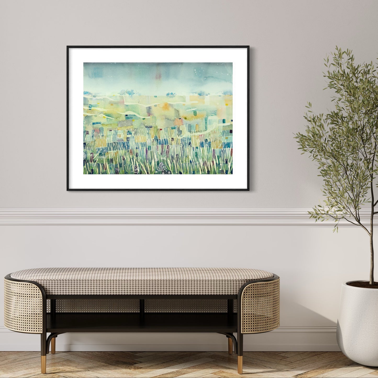 A1 Limited Edition Print - Poppy in a Barley Field