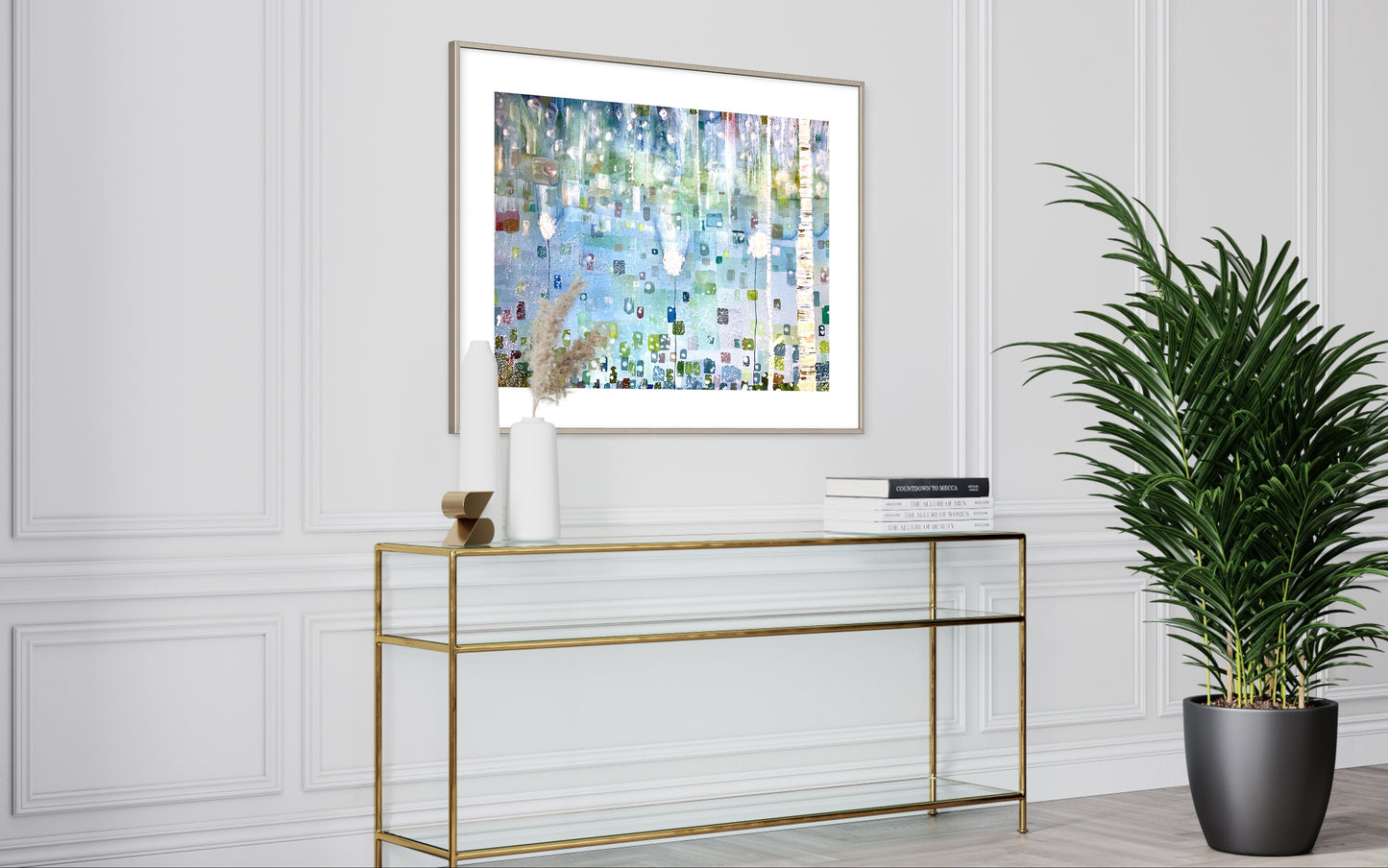 A1 Limited Edition Print - Dandelions and Birches