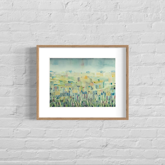 A4 | A3 Print - Poppy in a Barley Field (Limited Edition No. 195)