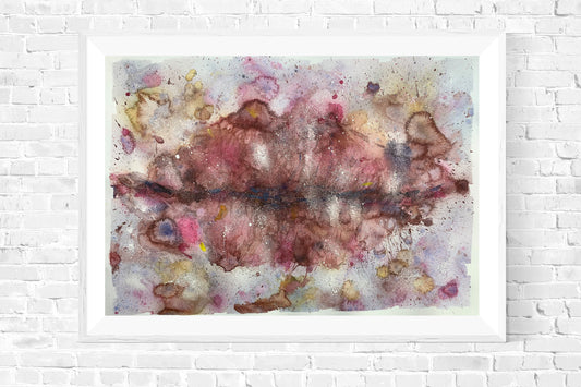 Lips - Abstracts Series -SOLD - (Prints Available)
