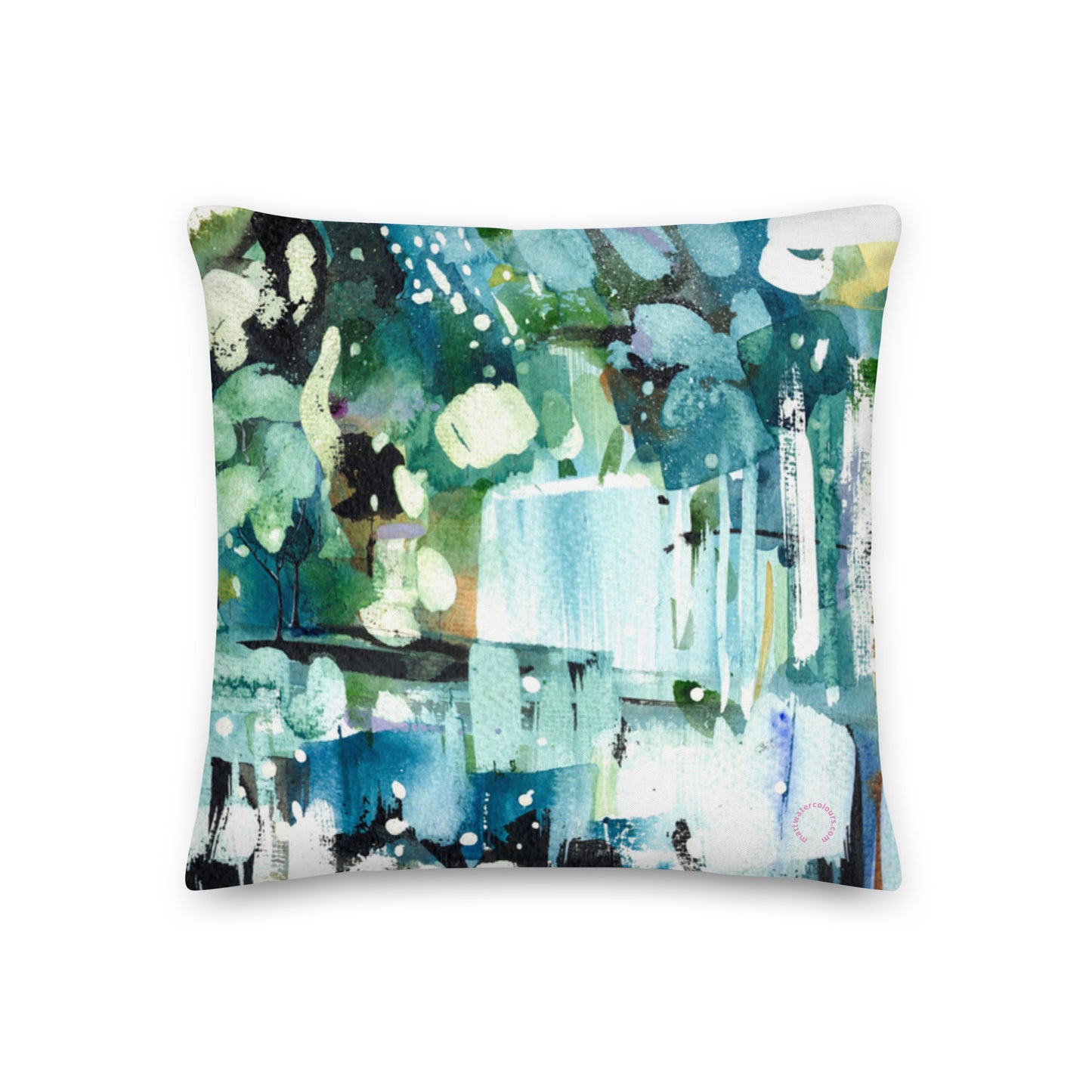 Forest and Waterfall Cushion (45cm x 45cm)