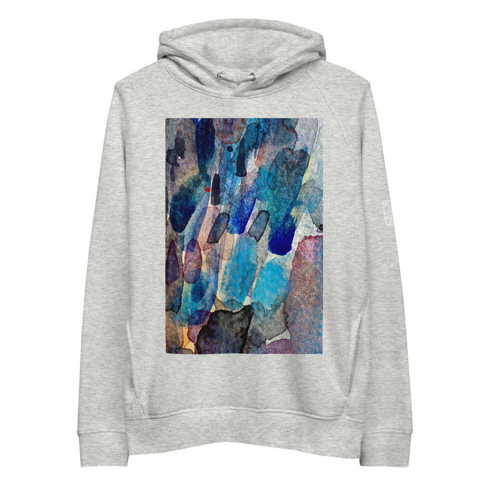 Organic Cotton Unisex Hoodie - Blue for You